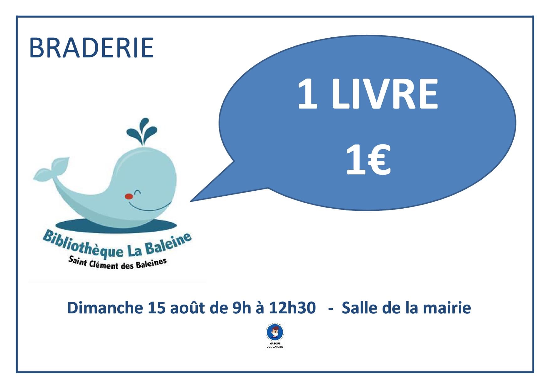 Braderie du livre brunch-ile-de-re