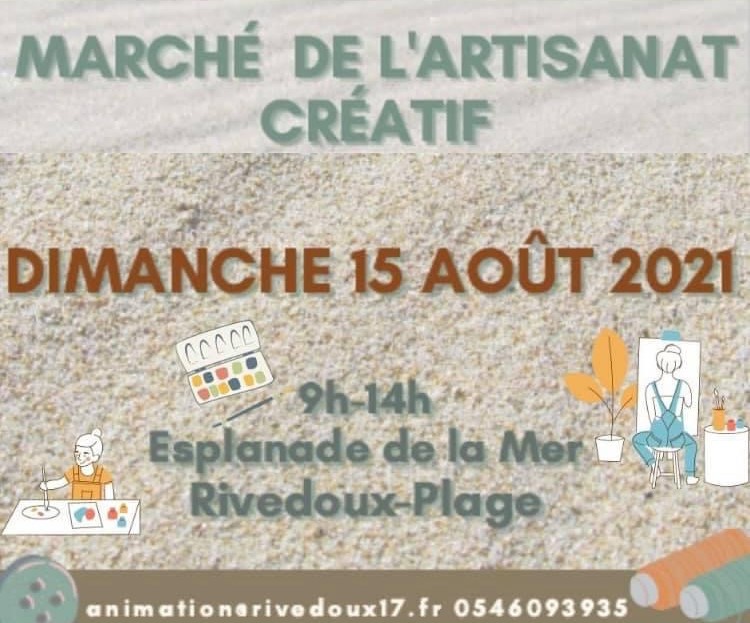 Marché artisanat créatif brunch-ile-de-re