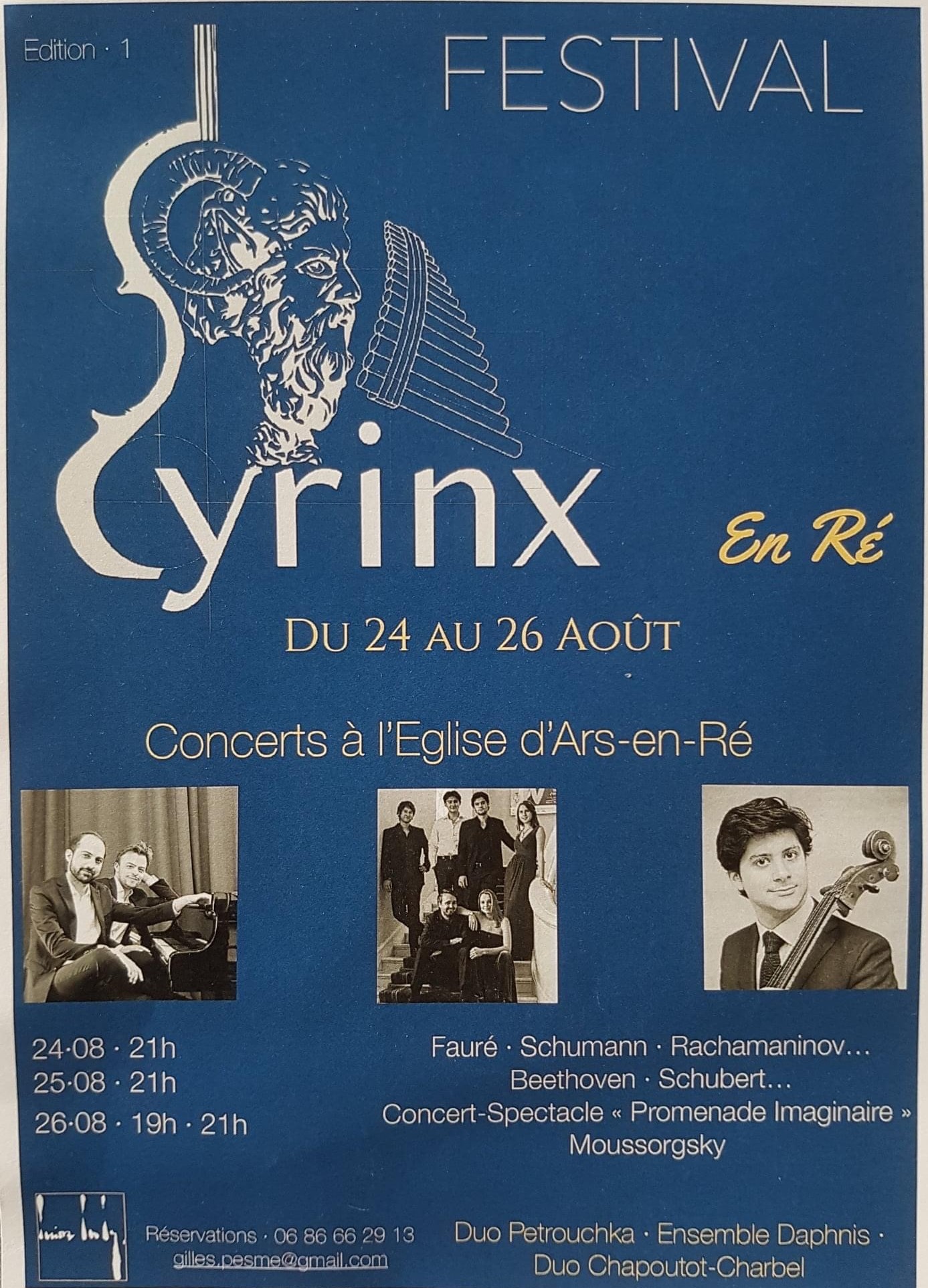 Syrinx en ré brunch-ile-de-re