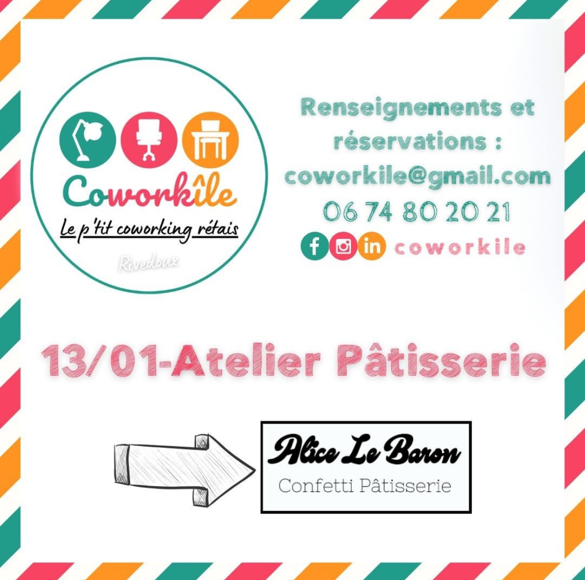 Atelier Pâtisserie brunch-ile-de-re