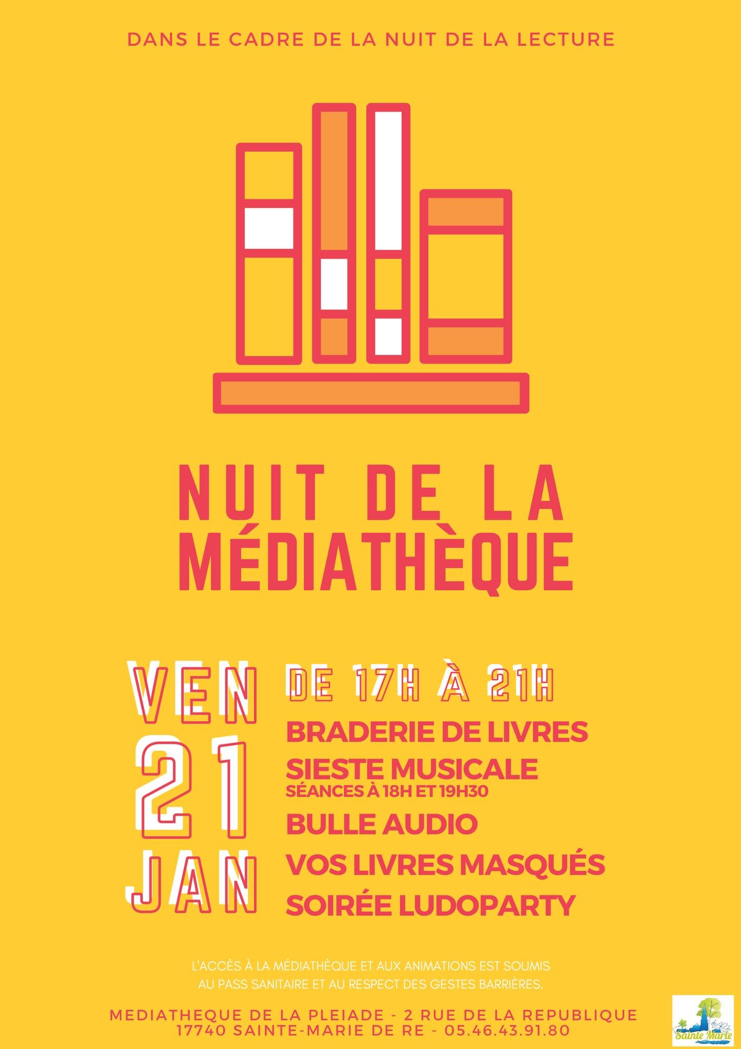 Nuit de la Médiathèque brunch-ile-de-re