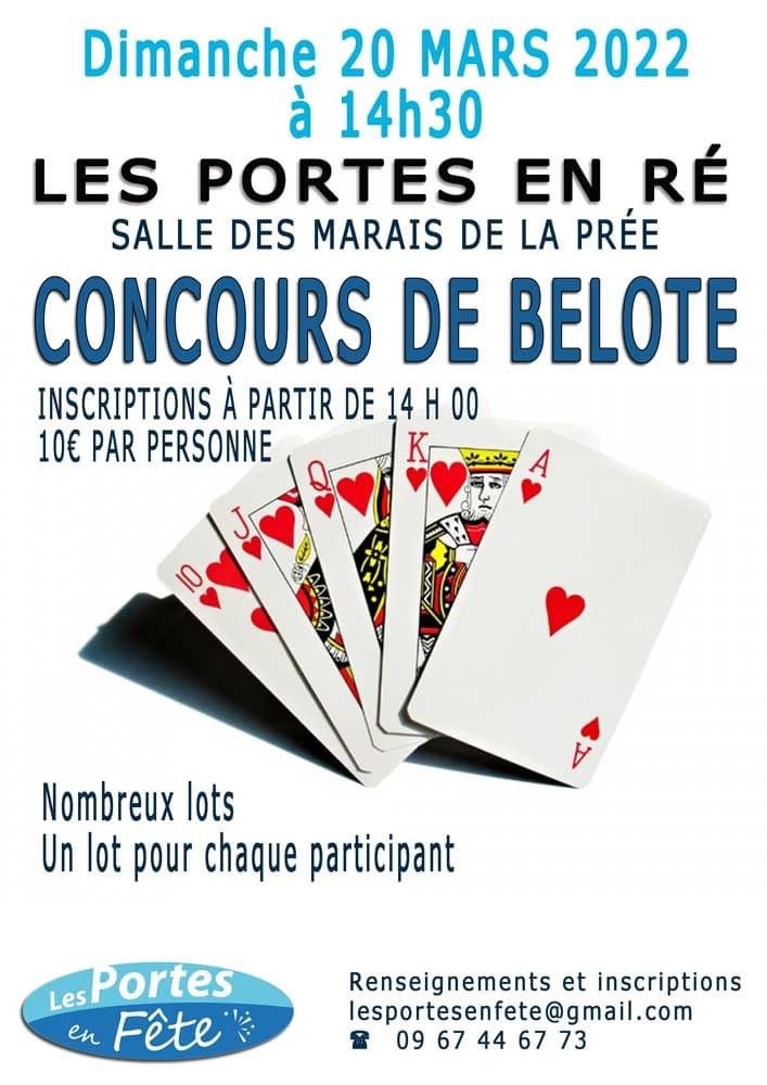 Concours de belote brunch-ile-de-re