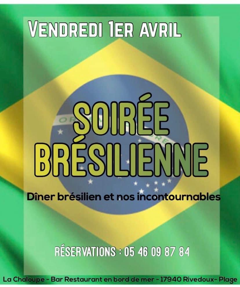 Soirée Brésilienne brunch-ile-de-re