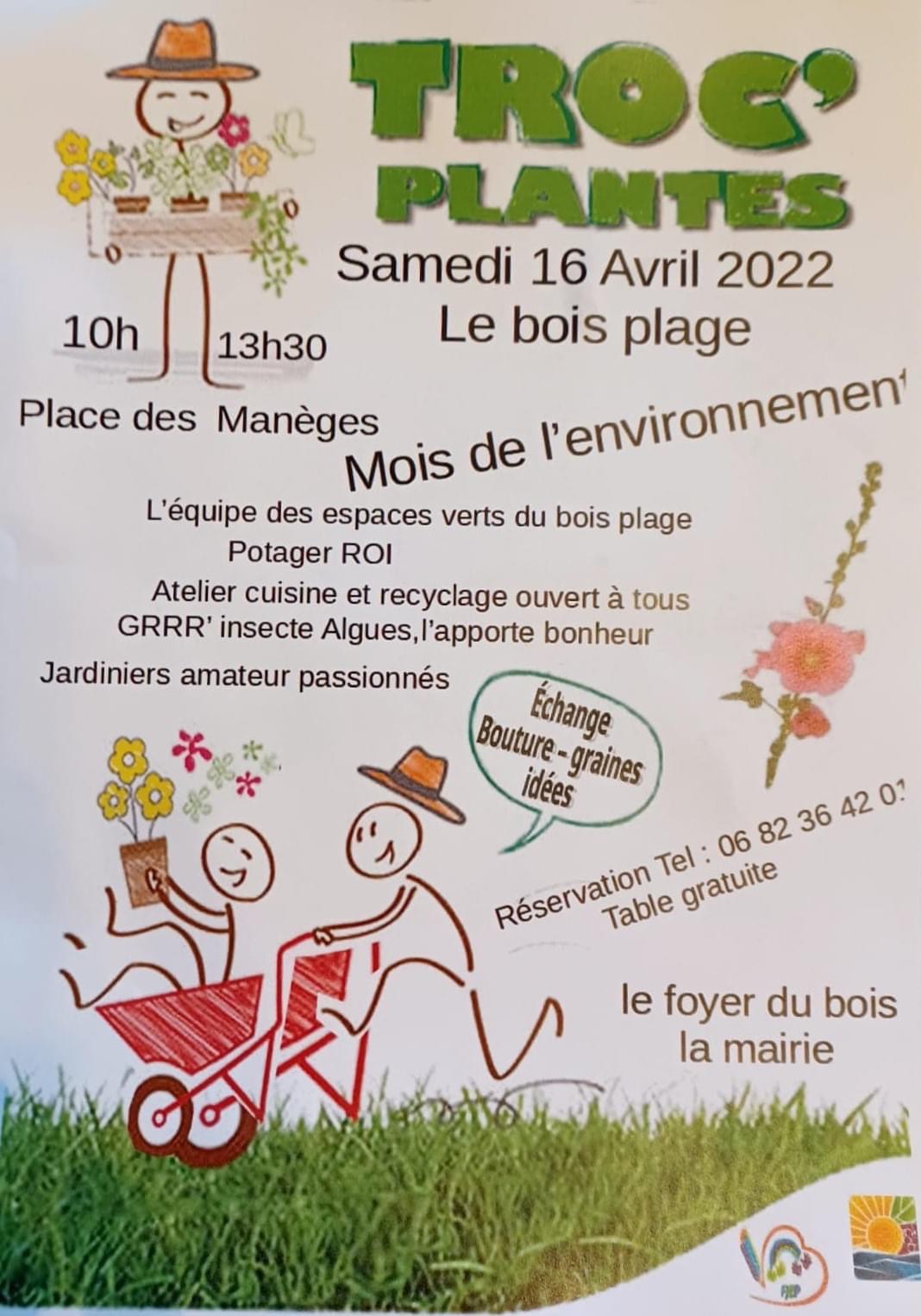 Troc Plantes brunch-ile-de-re
