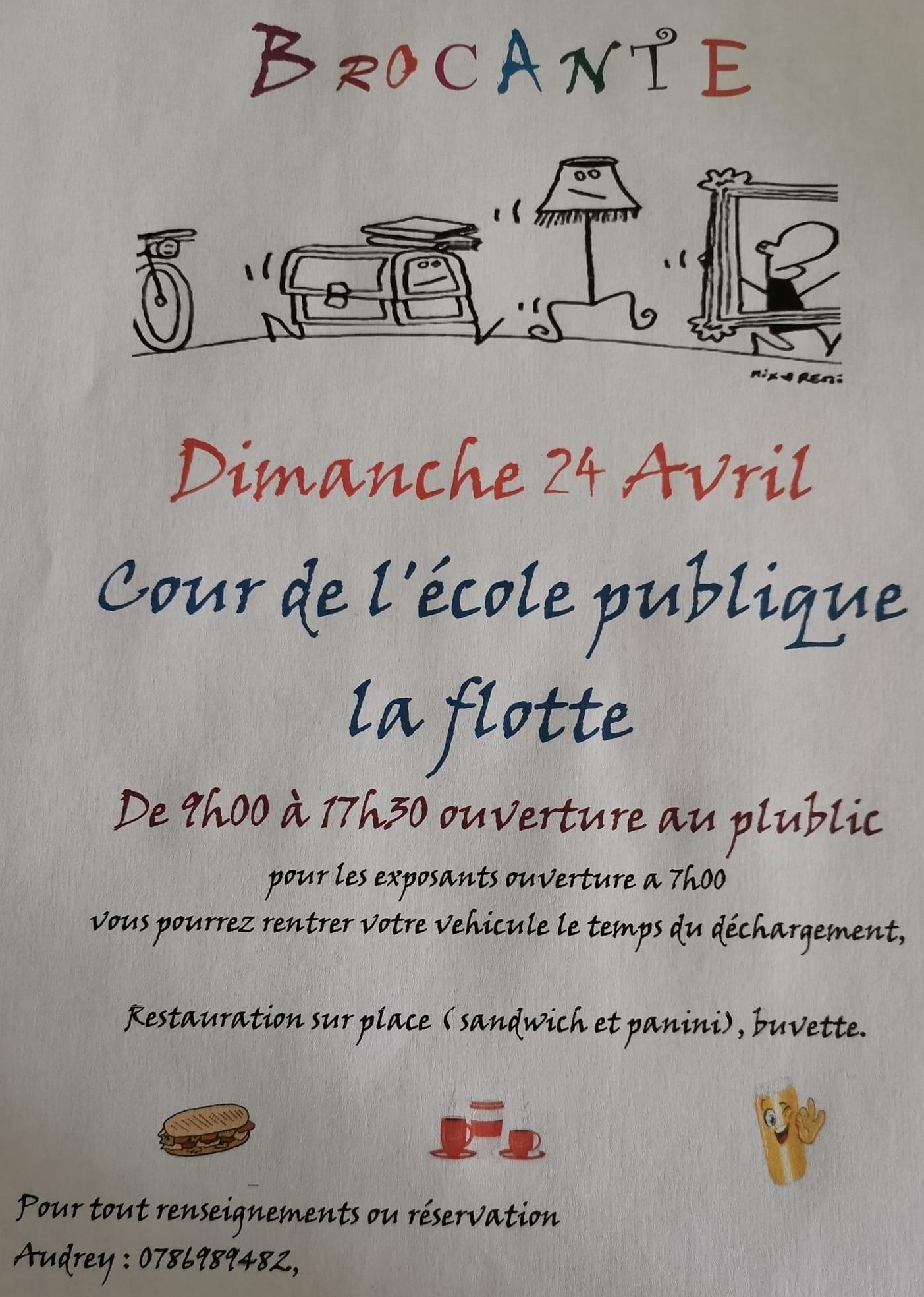 Brocante brunch-ile-de-re