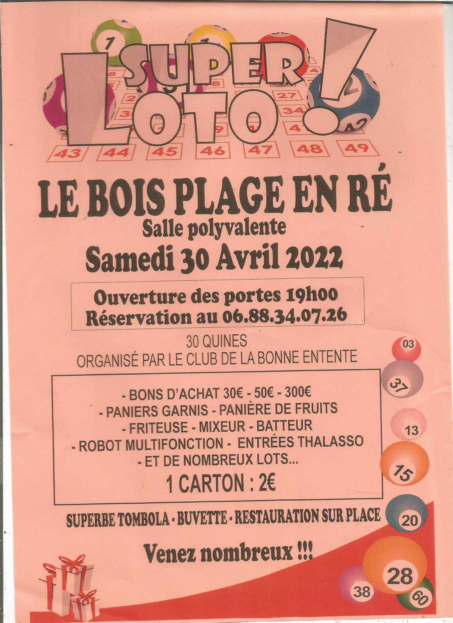 Super Loto brunch-ile-de-re
