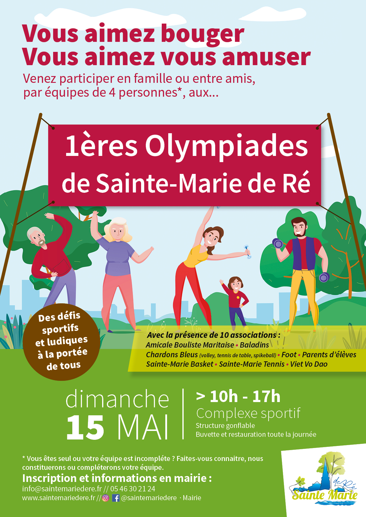 Olympiades brunch-ile-de-re