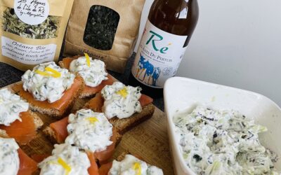 Tzatziki aux algues de Ré