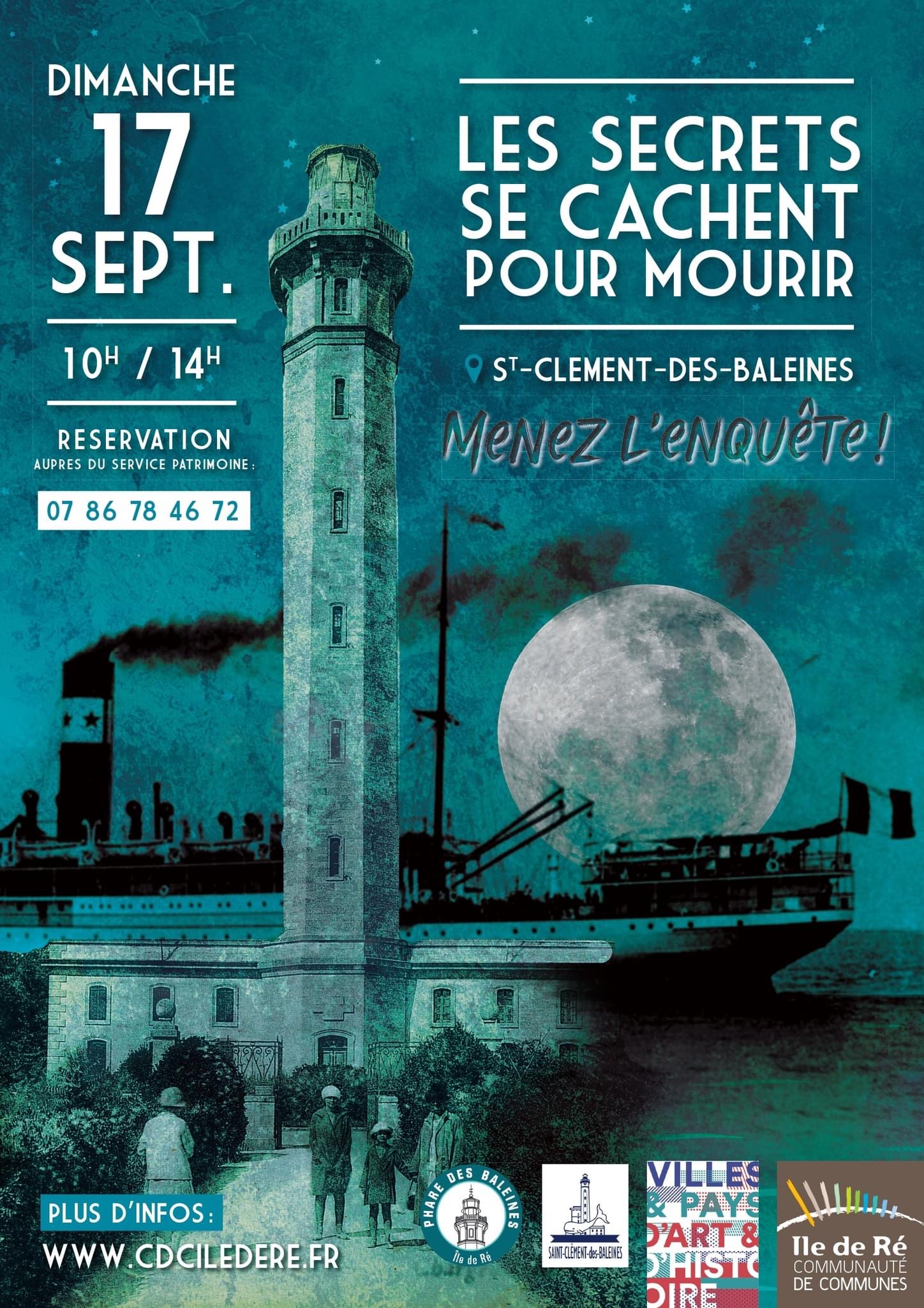 Les secrets se cachent pour mourir brunch-ile-de-re
