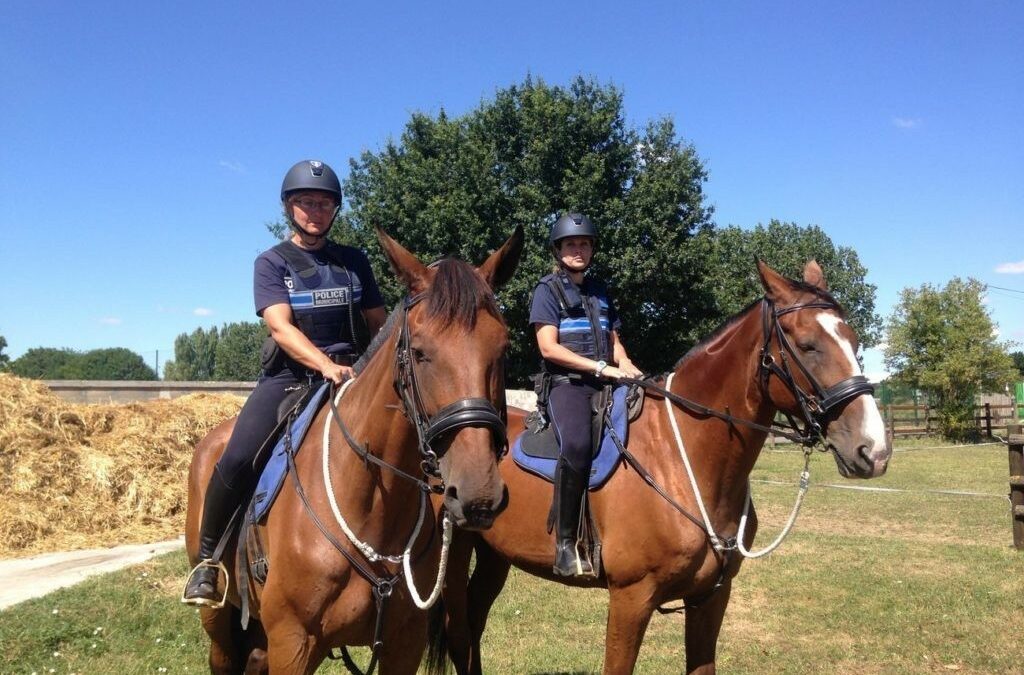 A cheval la police municipale