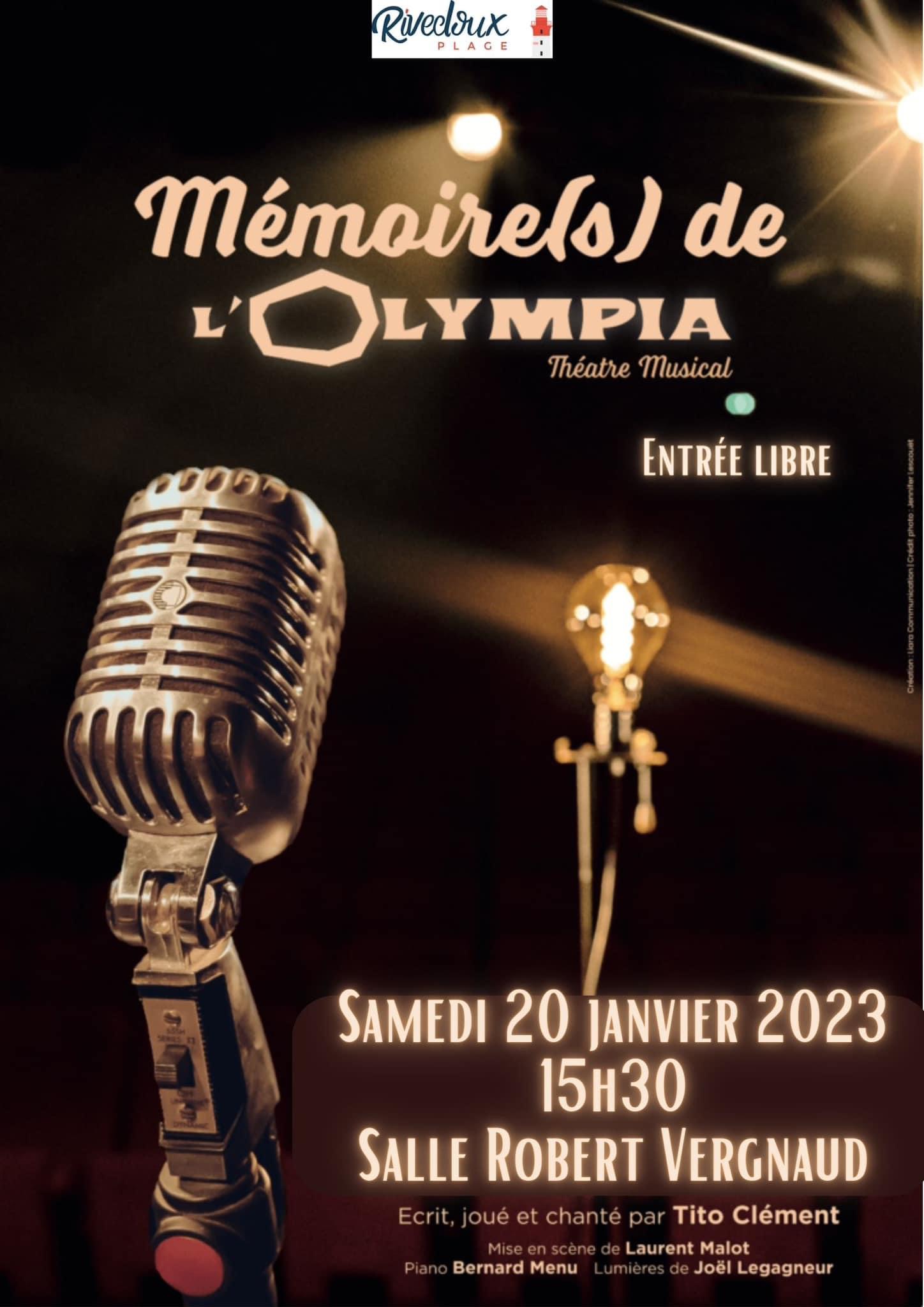 Mémoires de l'Olympia brunch-ile-de-re