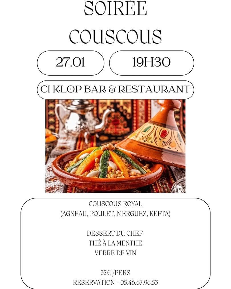 Soirée Couscous brunch-ile-de-re