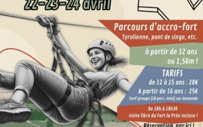 L’Accro-fort, Le fort La Prée pris d’assaut !