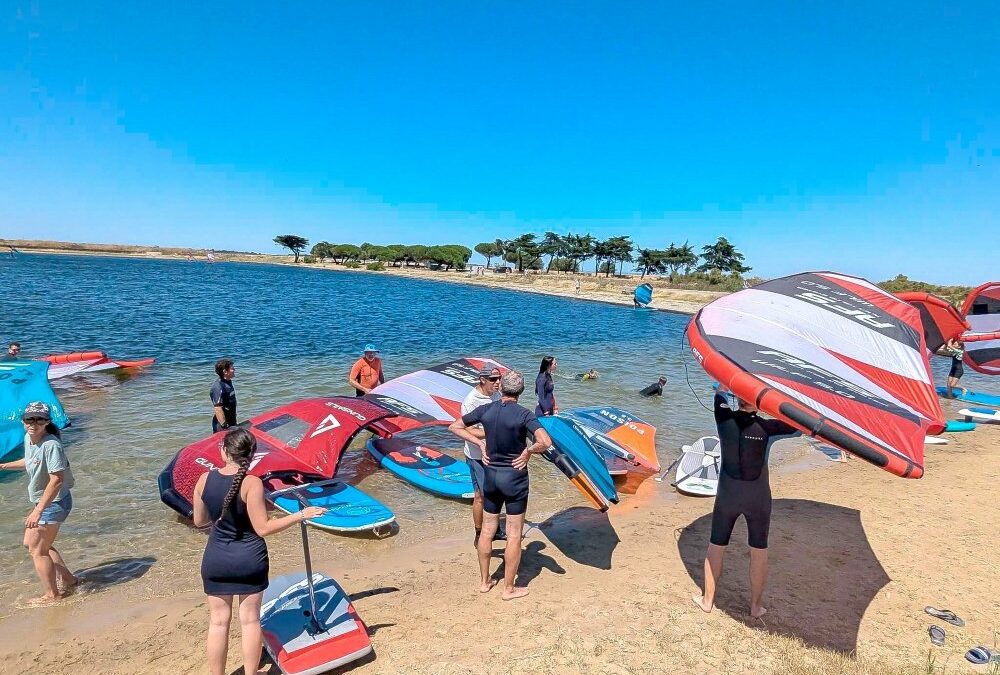 Une « foil journée » à La Couarde a mis tout le monde en orbite