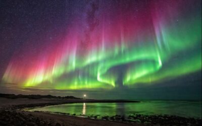 Les aurores boréales font bronzer le ciel de l’île de Ré